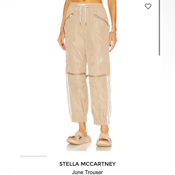 Stella McCartney Beige adidas by Stella McCartney Jayla Jacket June Trouser SET - Picture 10 of 11